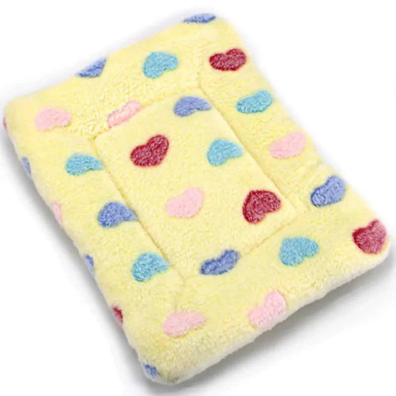 Soft Cat Bed Mats Short Plush Pet Sleeping Bed Mats for Cats Small Dogs Cute Pet Pad Blanket Warm Kitten Cushion Cat Accessories