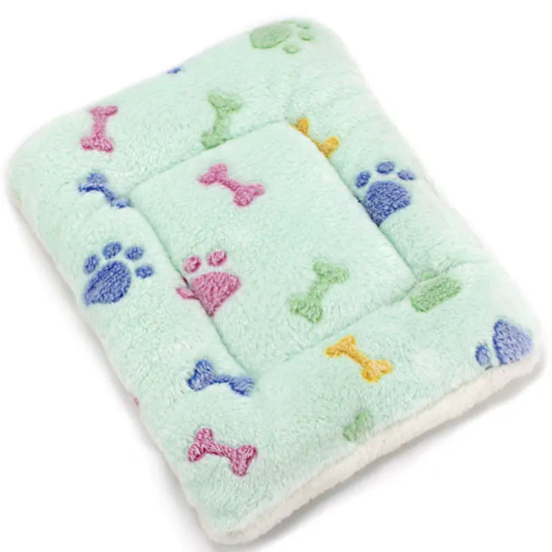 Soft Cat Bed Mats Short Plush Pet Sleeping Bed Mats for Cats Small Dogs Cute Pet Pad Blanket Warm Kitten Cushion Cat Accessories