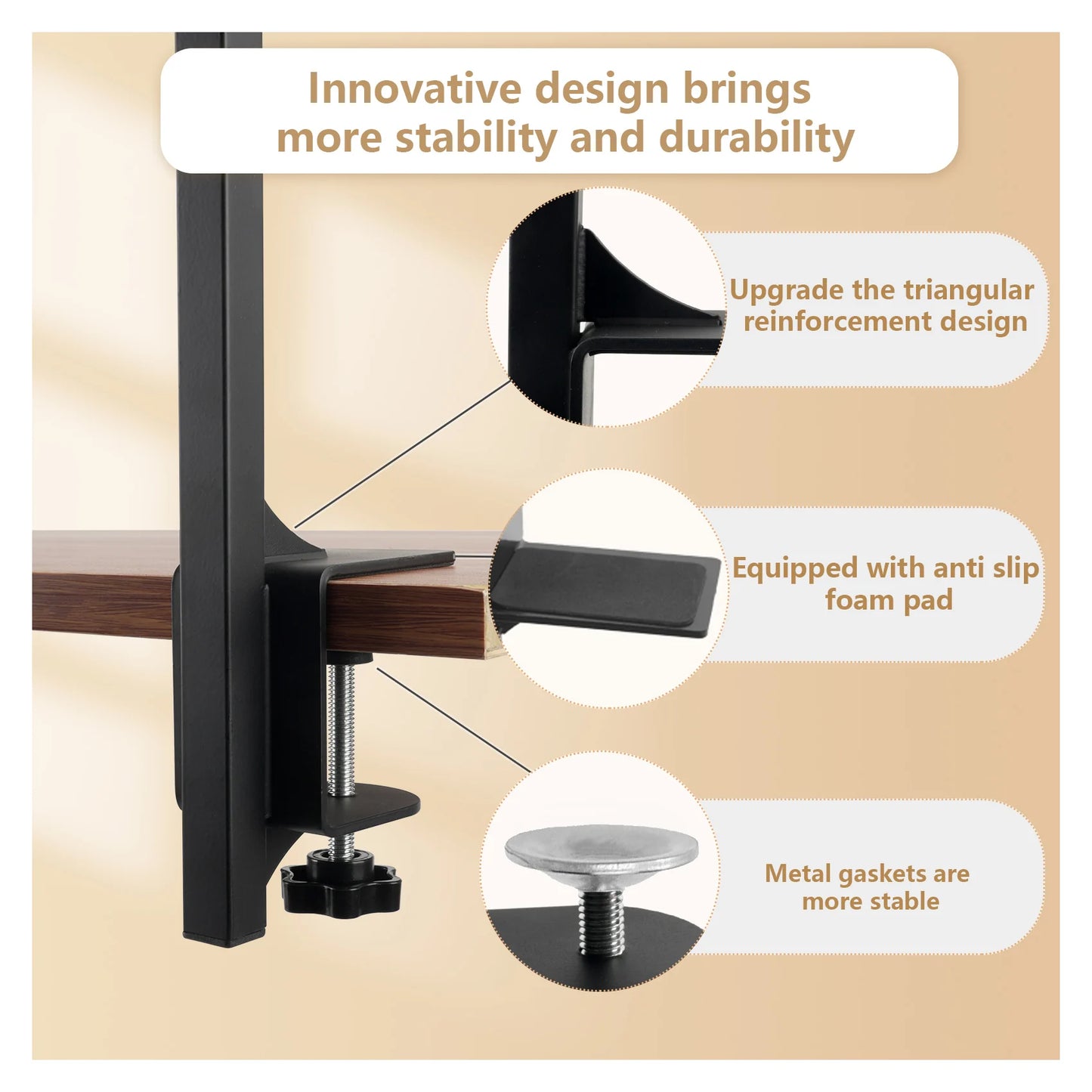 Dog Grooming Table Arm Height Adjustable Two No Sit Haunch Holder Three Section Design Suitable for Medium, Small Dogs, and Cats