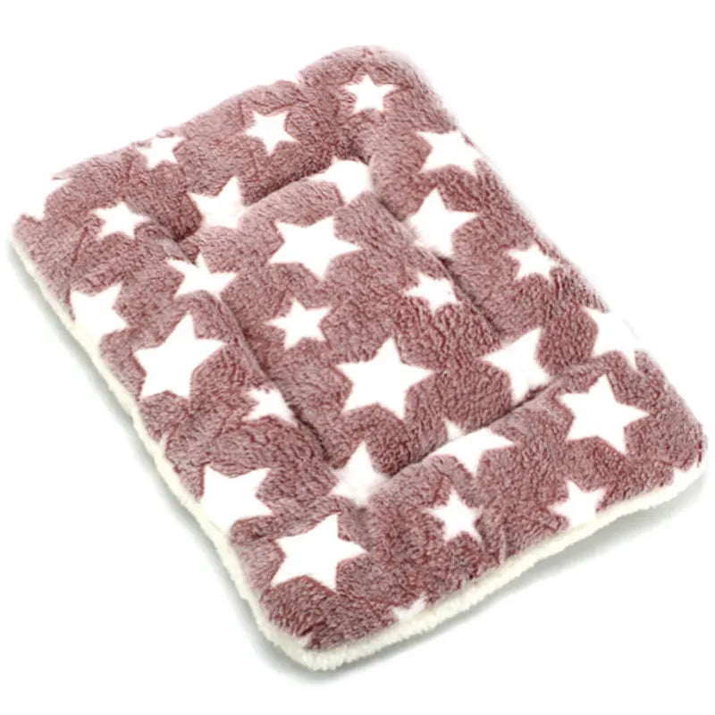 Soft Cat Bed Mats Short Plush Pet Sleeping Bed Mats for Cats Small Dogs Cute Pet Pad Blanket Warm Kitten Cushion Cat Accessories